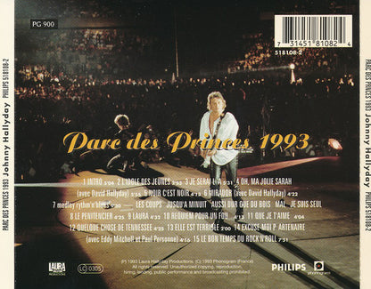 Johnny Hallyday – Parc Des Princes 1993