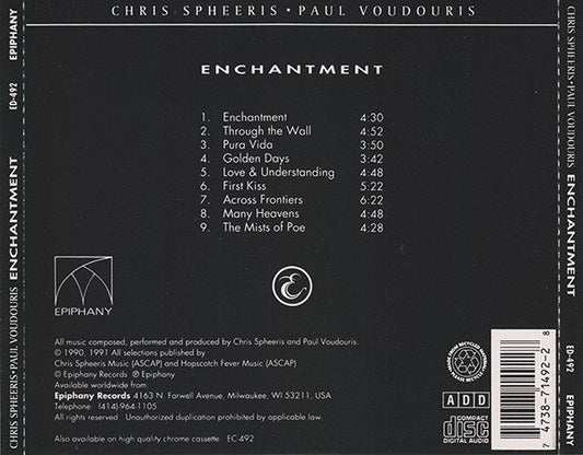 Chris Spheeris • Paul Voudouris - Enchantment