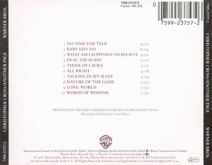 Christopher Cross - Another Page
