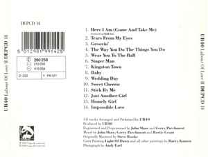 UB40 – Labour Of Love II