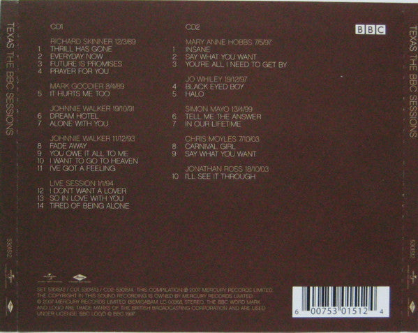Texas – The BBC Sessions
