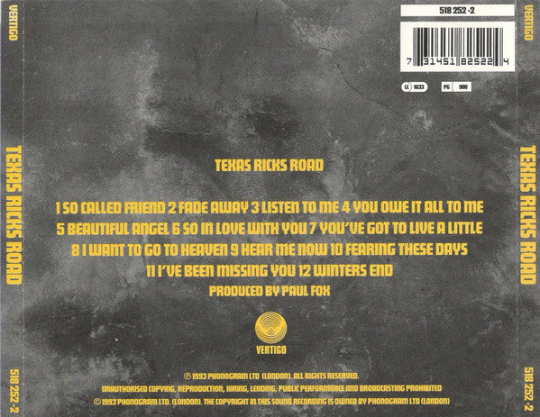 Texas – Ricks Road
