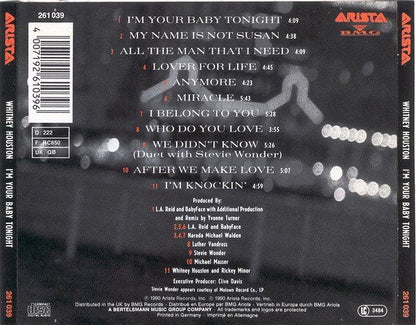 Whitney Houston - I'm Your Baby Tonight
