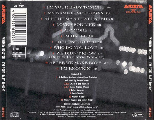 Whitney Houston - I'm Your Baby Tonight