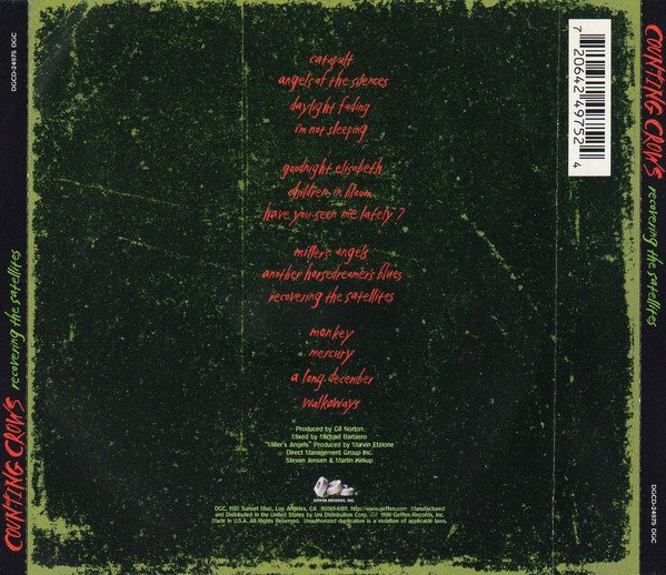 Counting Crows – Recovering The Satellites