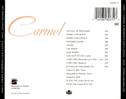 Carmel – Everybody's Got A Little...Soul