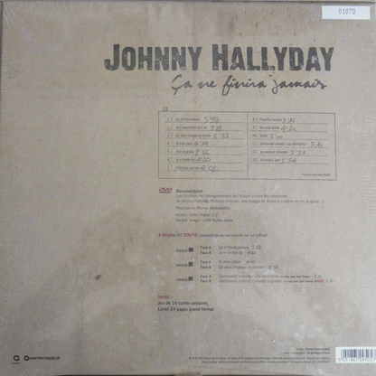 Johnny Hallyday ‎– Ça Ne Finira Jamais