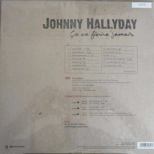 Johnny Hallyday ‎– Ça Ne Finira Jamais