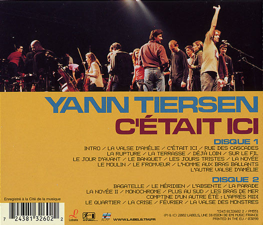 Yann Tiersen – C'Était Ici