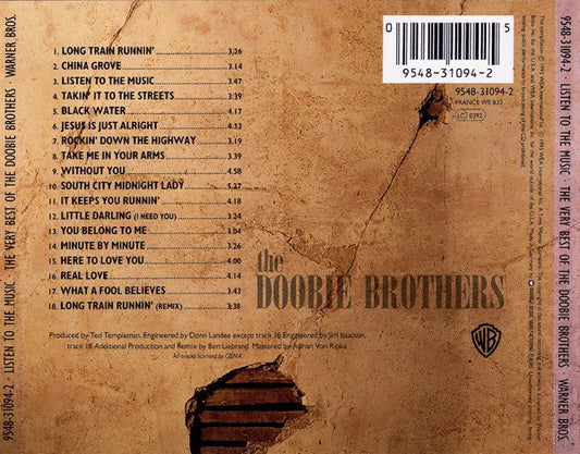 Doobie Brothers  Listen To The Music: The Very Best Of The Doobie Brothers