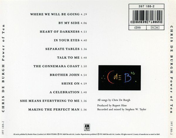 Chris de Burgh - Power Of Ten