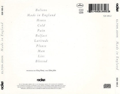 Elton John - Made In England