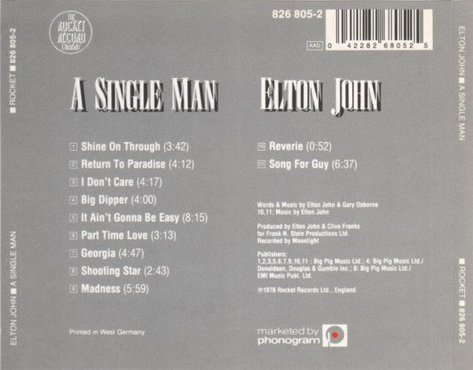Elton John - A Single Man