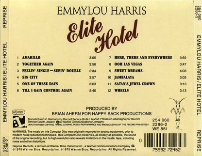 Emmylou Harris - Elite Hotel