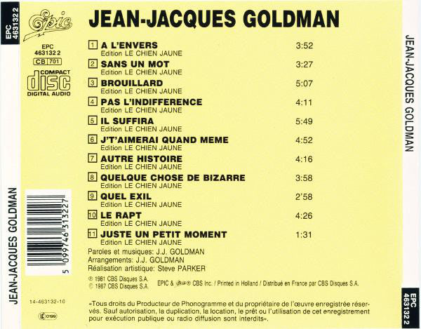 Jean-Jacques Goldman – Démodé