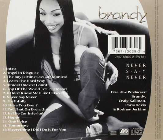 Brandy – Never Say Never