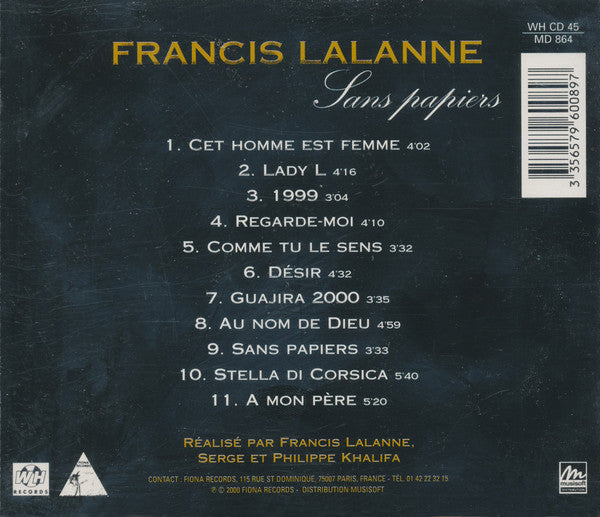 Francis Lalanne – Sans Papiers