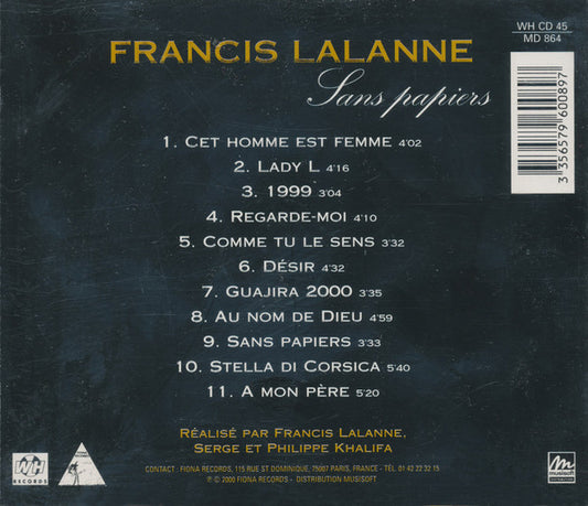 Francis Lalanne – Sans Papiers