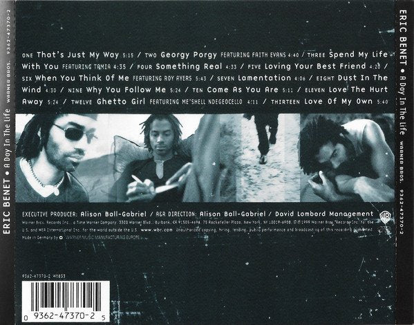 Eric Benét - A Day In The Life