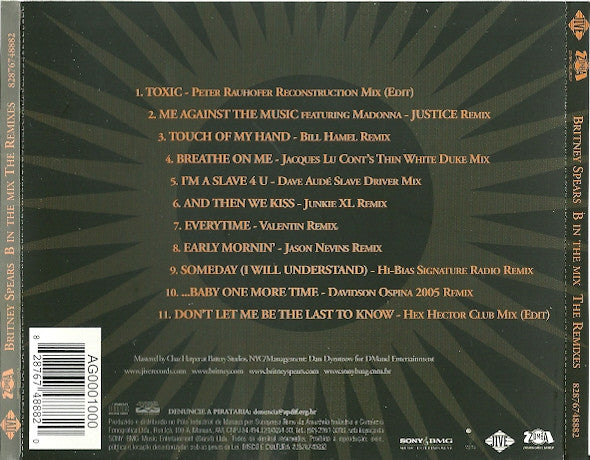 Britney Spears – B In The Mix (The Remixes)