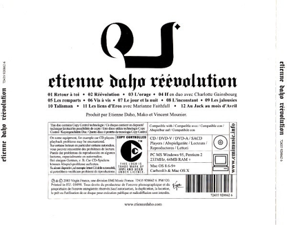 Etienne Daho – Réévolution