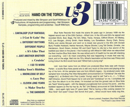 Us3 – Hand On The Torch