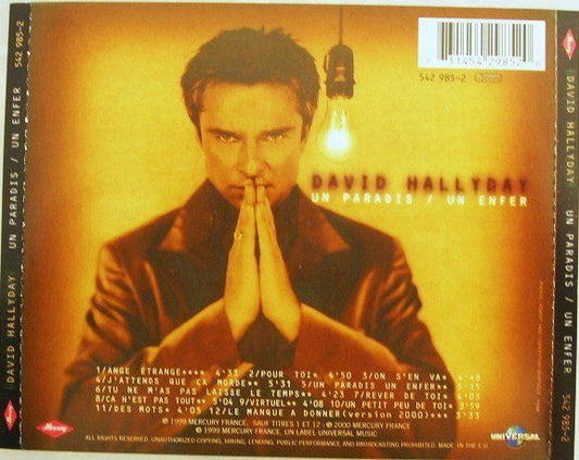 David Hallyday - Un Paradis / Un Enfer