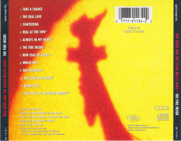 Bob Seger And The Silver Bullet Band – The Fire Inside