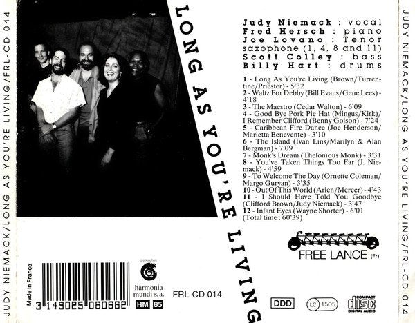 Judy Niemack - Long As You're Living