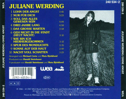Juliane Werding - Ohne Angst