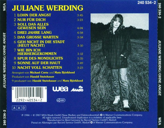 Juliane Werding - Ohne Angst