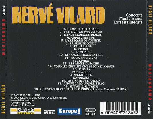 Hervé Vilard – Musicorama - Capri C'est Fini
