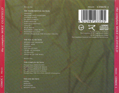 Mike Oldfield – The Complete