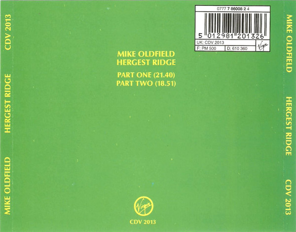 Mike Oldfield – Hergest Ridge