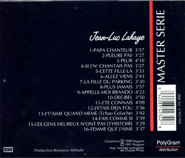 Jean-Luc Lahaye - Jean-Luc Lahaye