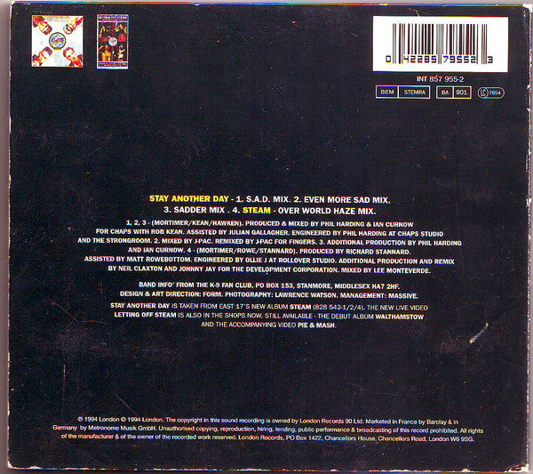 East 17 – Stay Another Day