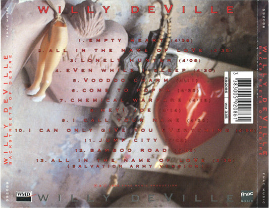 Willy DeVille – Backstreets Of Desire