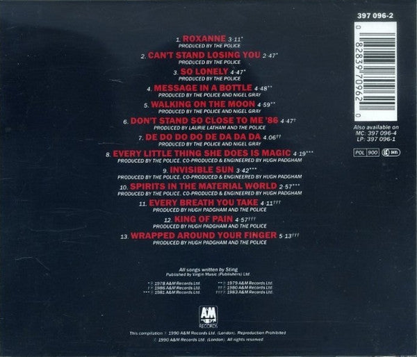 The Police –Their Greatest Hits
