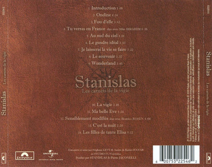 Stanislas - Les Carnets De La Vigie