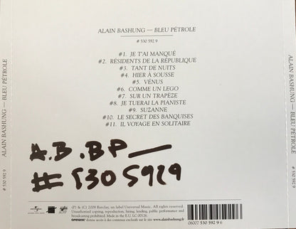 Alain Bashung – Bleu Pétrole