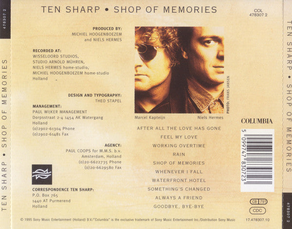 Ten Sharp – Shop Of Memories