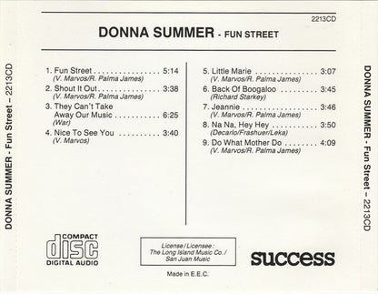 Donna Summer – Fun Street