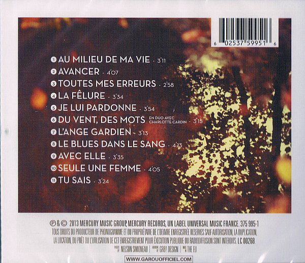 Garou – Au Milieu De Ma Vie