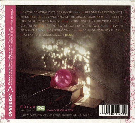 Carla Bruni – No Promises