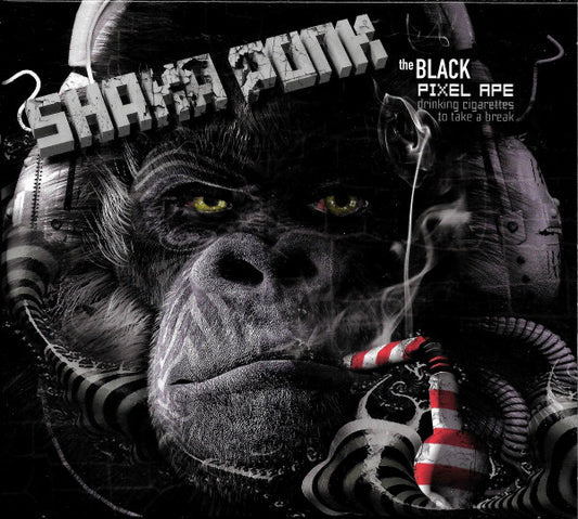 Shaka Ponk - The Black Pixel Ape Drinking Cigarettes To Take A Break