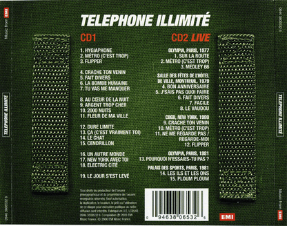 Téléphone ‎– Illimité