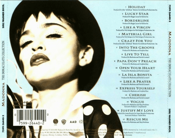 Madonna – The Immaculate Collection