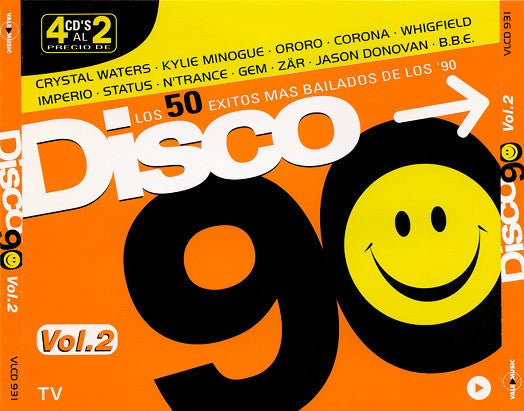 Disco 90 Vol.2 (Los 50 Exitos Mas Bailados De Los '90)