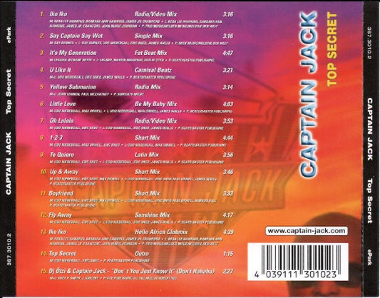 Captain Jack – Top Secret