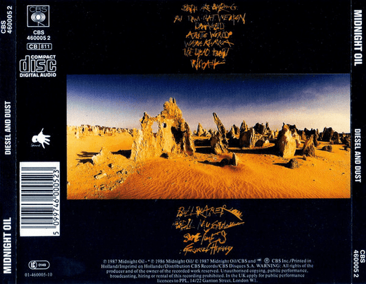 Midnight Oil – Diesel And Dust